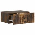vidaXL Nočný stolík 2 ks Dymový dub 49 x 34,5 x 20 cm Kompozitné drevo