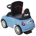 vidaXL Detské autíčko Fiat 500, modré