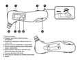 Digitálny merač tlaku pneumatík EMERGENCY 5 v 1, 5 funkcií EXTOL-PREMIUM