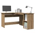 vidaXL rohový stôl Artisan Dub Artisan Konštruktérske drevo