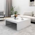 vidaXL Konferenčný stolík, biely 100x100x35 cm, kompozitné drevo
