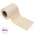 vidaXL Ochranný pásik na ochranu súkromia PVC 35x0,19 m krémový