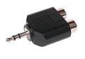 Konektor Jack 3,5 mm - 2x CINCH zásuvka