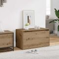 vidaXL Hall Lavica 80x40x45 cm Artisan Oak Engineered Wood