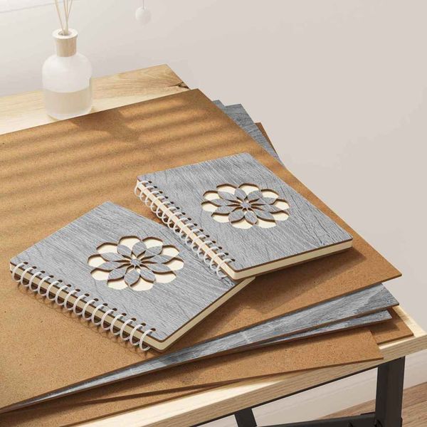vidaXL Dekoračné panely 50 pcs Sivý Sonoma 40 x 60 x 0.27 cm