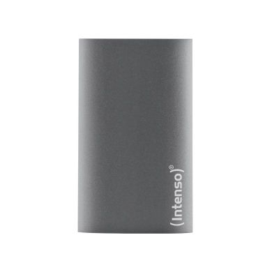 INTENSO PREMIUM, Externý SSD disk, 128GB, striebor