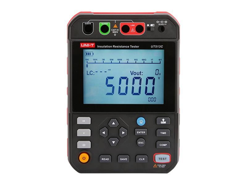 Tester izolačného odporu UNI-T UT513C