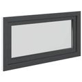 vidaXL Otočné a sklopné okno do suterénu RISOR 110 x 70 cm PVC a sklo