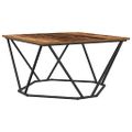 vidaXL Konferenčný stolík Staré drevo 80 x 80 x 45 cm