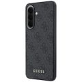 Puzdro Guess HC PU 4G Classic pre Samsung Galaxy A37 čierna