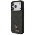 Guess 4G Small Classic Logo MagSafe puzdro na iPhone 17 Pro čierne