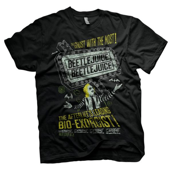 Tričko Beetlejuice - The Afterlife s Leading Bio-Exorcist