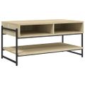 vidaXL Konferenčný stolík dub sonoma 90x50x45 cm kompozitné drevo