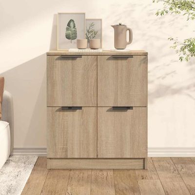 vidaXL Komoda dub sonoma 60x30x70 cm spracované drevo