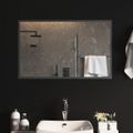 vidaXL LED kúpeľňové zrkadlo 50x80 cm