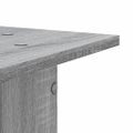 vidaXL Stojany na reproduktor 2ks sivé sonoma 30x30x80cm kompoz. drevo