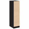 vidaXL Lekárenský kabinet Čierny dub 30 x 41 x 118 cm Kompozitné drevo