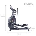 Eliptický trenažér HMS Premium AIR H5815