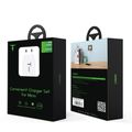 Wall charger t-phox mini-eu lightning white 1.2m 2.4a