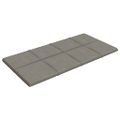 vidaXL Nástenné panely 12 ks bledosivé 60x30 cm zamat 2,16 m²