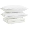 vidaXL Súprava paplónu z 90% husacieho peria FULDA 3 ks 135 x 220 cm