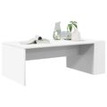 vidaXL Konferenčný stolík Biela 95 x 50 x 34 cm Kompozitné drevo