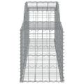 vidaXL Oblúkový gabionový kôš 2 ks 300x50x60/80 cm pozinkované železo