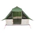 vidaXL Tipi stan 8-miestny Zelená taft