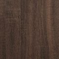 vidaXL Nástenné skrinky sklenené dvierka 2 ks hnedý dub 68,5x37x35 cm
