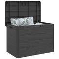 vidaXL Vonkajší box na vankúše antracit 77,5x44,5x53 cm polypropylén