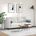 vidaXL Podložkové vankúše 2 pcs Modrá Ø 15 x 40 cm Kordúrová tkanina