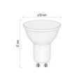 Smart LED žiarovka GoSmart MR16 / GU10 / 4,8 W (35 W) / 400 lm / RGB / stmievateľná /Zigbee