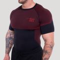 Bezšvové tričko OG1 Black/Red - GymBeam, veľkosť M