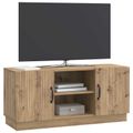 vidaXL TV skrinka 102 x 34,5 x 47 cm Dub artisan Kompozitné drevo