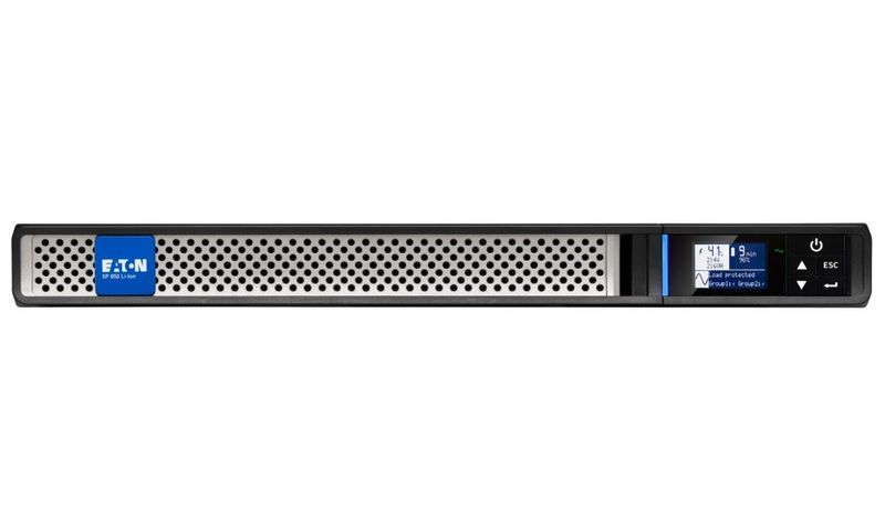 EATON UPS 5P 650i G2, 650VA, 1/1 fáza, rack 1U, Li-Ion batéria UPS, 650 VA, 520 W, Line-interactive, lítium-iónová, 6× C13, Rack 1U, LCD, USB, RS232