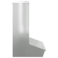 vidaXL Feeder pre prasatá Strieborná 55 x 51 x 91,5 cm 20 kg
