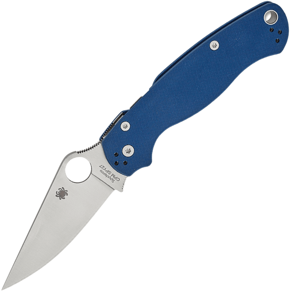 Spyderco C81GPCBL2 Para Military 2 Cobalt Blue vreckový nôž 8,8 cm, Satin, modrá, G10
