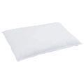 vidaXL Vankúš 2 ks 40 x 80 cm Perie Biela