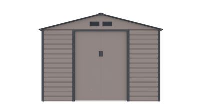 Záhradný domček G21 GAH 706 - 277 x 255 cm, šedý