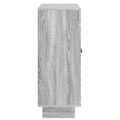 vidaXL Servírovacia skriňa Sivá sonoma 66 x 34,5 x 90 cm