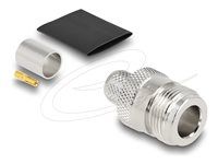 N jack for crimping LMR 400 with matchin
