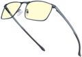 GUNNAR kancelářske/herní brýle MENDOCINO MIDNIGHT BLUE * jantárová skla * BLF 65 * GUNNAR focus Brýle, kancelárské, modro-šedé obroucky, jantarová skla, titanový rám