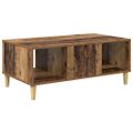 vidaXL Konferenčný stolík Staré drevo 90 x 50 x 26.5 cm