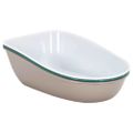 vidaXL Toaleta pre mačky, hnedo biela 69,5x47x26 cm, PP