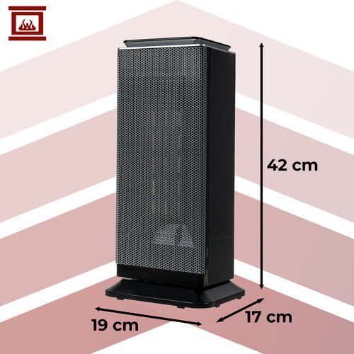 Teplovzdušný ventilátor Kaminer Lumni 2.0 26376, PTC keramický, 2000W