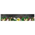 vidaXL Kuchynský koberec umývateľný koreniny 60x300 cm zamat