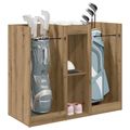 vidaXL Golfová skriňa Jednofarebný Remeselný dub 102 x 45 x 85,5 cm