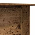 vidaXL Jedálenský stôl 110 x 60 x 75 cm Kompozitné drevo Staré drevo