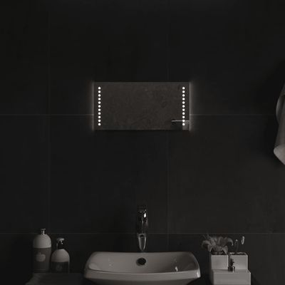 vidaXL LED kúpeľňové zrkadlo 40x20 cm