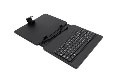 AIREN AiTab Leather Case 2 with USB Keyboard 8'' BLACK (CZ/ SK/SK /DE/UK/US.. layout)
